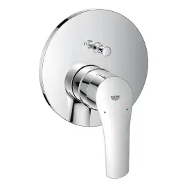 Змішувач для ванни/душу прихованого монтажу на 2 споживача Eurosmart New Grohe 24043003 — вид на білому тлі