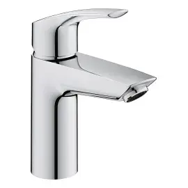 Змішувач для раковини Eurosmart, розмір S Grohe 32467003 Chrome — вид на білому тлі