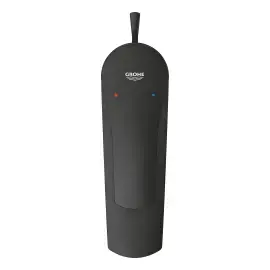 Змішувач для раковини з донним клапаном Eurosmart, розмір S Grohe 332652433 Black — бічний ракурс