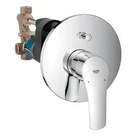 Змішувач для ванни/душу прихованого монтажу Eurosmart New на 2 споживачі Grohe 33305003 — вид на білому тлі