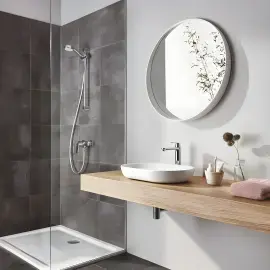 Змішувач для раковини високий Eurosmart Cosmopolitan, розмір XL Grohe 23921000 — вид згори