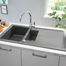 Смеситель для кухни Eurosmart Cosmopolitan Grohe 32843002 — вид спереди