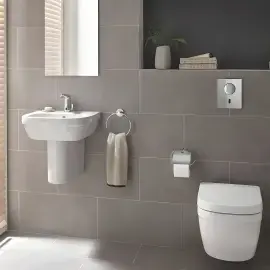 Інфрачервоний змішувач для раковини Eurosmart Cosmopolitan E 6V Grohe 36327001 — бічний ракурс