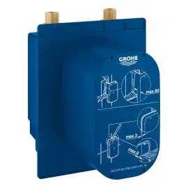 Вбудована частина змішувача Eurosmart Cosmopolitan E Grohe 36339001 — вид на білому тлі