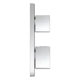 Термостат для ванни/душу прихованого монтажу на 2 споживача Grohtherm Cube Grohe 24154000 — бічний ракурс