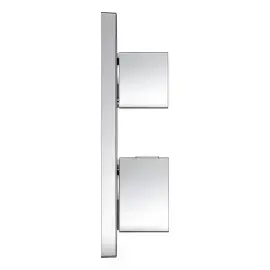Термостат для ванни/душу прихованого монтажу на 2 споживача Grohtherm Cube Grohe 24155000 — вид ззаду