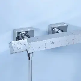 Термостат для душу Grohtherm Cube Grohe 34488000 — вид спереду