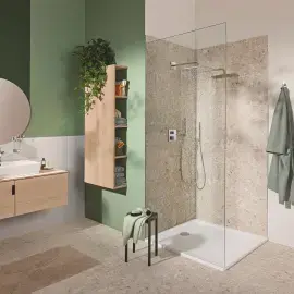 Душова система прихованого монтажу Grohtherm Cube з Rainshower Mono 310 Cube Grohe 34868000 — вид спереду