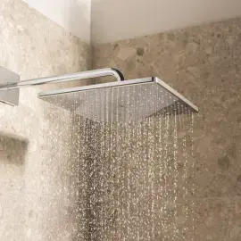 Душова система прихованого монтажу Grohtherm Cube з Rainshower Mono 310 Cube Grohe 34868000 — бічний ракурс