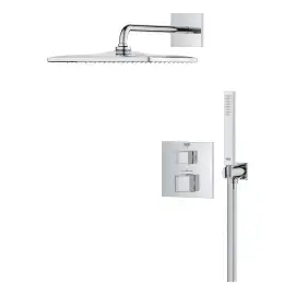 Душова система прихованого монтажу Grohtherm Cube з Rainshower Mono 310 Cube Grohe 34868000 — вид всередину