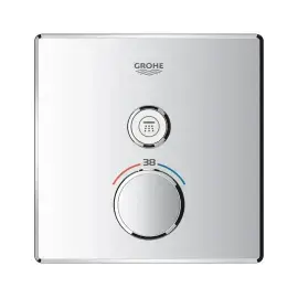 Термостат для ванни/душу прихованого монтажу на 1 споживача Grohtherm SmartControl Grohe 29123000 — бічний ракурс