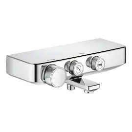 Термостат для ванни Grohtherm SmartControl Grohe 34718000 — вид на білому тлі