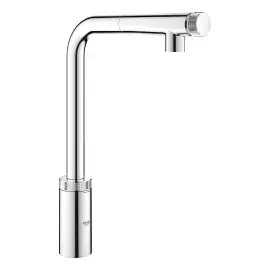 Змішувач для кухні Minta SmartControl Grohe 31613000 — вид на білому тлі