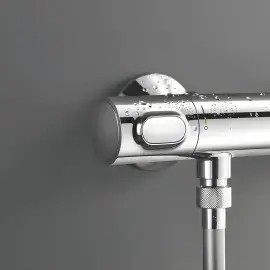 Термостат для душу Precision Flow QuickFix Grohe 34840000 — бічний ракурс