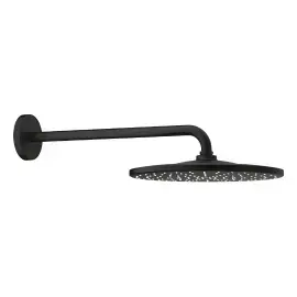 Верхний душ с настенным держателем Rainshower Mono 310 Grohe 22121KF0 — вид на белом фоне