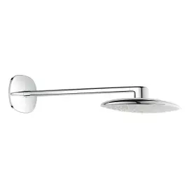 Верхній душ з настінним тримачем Rainshower Mono 360 Grohe 26450LS0 — вид на білому тлі