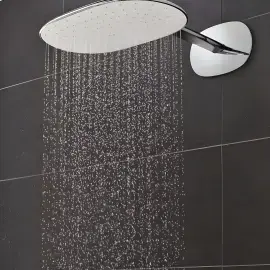 Верхній душ з настінним тримачем Rainshower Mono 360 Grohe 26450LS0 — вид спереду