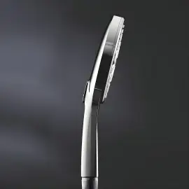 Душевой гарнитур на 3 типа струи со штангой 600 мм Rainshower SmartActive 130 Grohe 26546000 — боковой ракурс