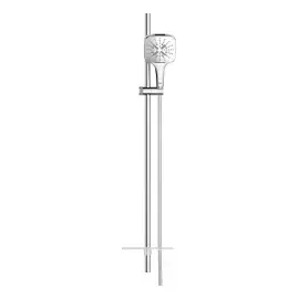 Душовий гарнітур на 3 типи стрюменю зі стійкою 900 мм Rainshower SmartActive 130 Cube Grohe 26586000 — вид спереду