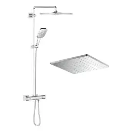 Душова система з термостатом Rainshower SmartActive 310 Grohe 26649000 — ракурс 3/4