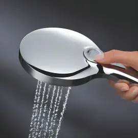 Душевая система с термостатом и изливом для ванны Rainshower SmartActive 310 Grohe 26657000 — ракурс 3/4