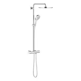 Душова система з термостатом Rainshower SmartActive 310 Grohe 27966001 — вид на білому тлі