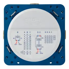 Універсальна вбудована частина змішувача Rapido SmartBox Grohe 35600000 — бічний ракурс