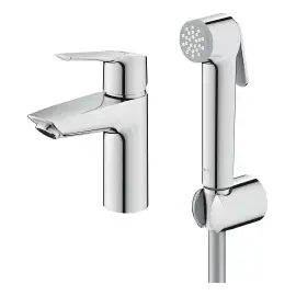 Змішувач для раковини Start з гігієнічним душем, розмір S QuickFix Grohe 23123003 Chrome — бічний ракурс