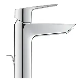 Змішувач для раковини Start з донним клапаном, розмір М QuickFix Grohe 23455002 Chrome — вид ззаду
