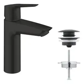 Змішувач для раковини Start з донним клапаном Push-Open, розмір M QuickFix Grohe 235752432 — вид всередину