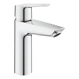 Змішувач для раковини Start з донним клапаном Push-Open, розмір М, Cold Start QuickFix Grohe 23746002 Chrome — вид на білому тлі