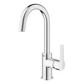 Змішувач для раковини високий Start, з донним клапаном розмір L QuickFix Grohe 24203002 Chrome — ракурс 3/4