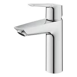 Змішувач для раковини Start з донним клапаном Push-Open, розмір М QuickFix Grohe 24204002 Chrome — ракурс 3/4