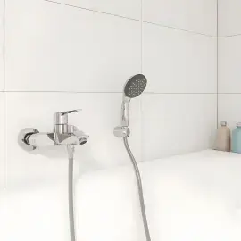 Змішувач для ванни Start QuickFix Grohe 24206002 Chrome — вид спереду