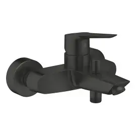 Змішувач для ванни Start QuickFix Grohe 242062432 Matt Black — вид на білому тлі
