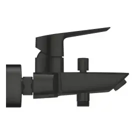 Змішувач для ванни Start QuickFix Grohe 242062432 Matt Black — вид спереду