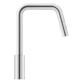 Змішувач для кухні з витяжним виливом Start Grohe 30631000 Chrome — вид ззаду