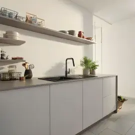 Смеситель для кухни с вытяжным изливом Start QuickFix Grohe 306312430 — вид сверху