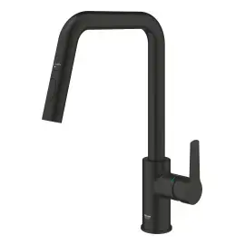 Смеситель для кухни с вытяжным изливом Start QuickFix Grohe 306312430 — деталь крупным планом