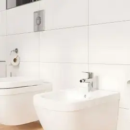 Змішувач для біде Start з донним клапаном QuickFix Grohe 32560002 — вид спереду