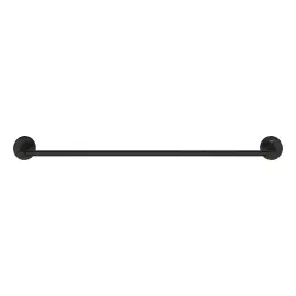 Тримач для рушника 600 мм Start QuickFix Grohe 411782430 Matt Black — вид спереду