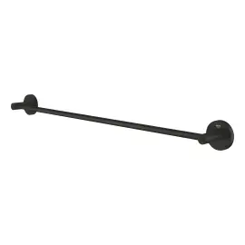 Тримач для рушника 600 мм Start QuickFix Grohe 411782430 Matt Black — бічний ракурс