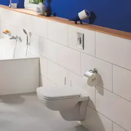 Тримач туалетного паперу Start QuickFix Grohe 41179000 Chrome — бічний ракурс
