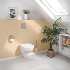 Щітка для унітазу Start QuickFix Grohe 41185000 Chrome — вид спереду