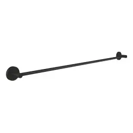 Тримач для рушників 800 мм Start QuickFix Grohe 411872430 Matt Black — вид на білому тлі