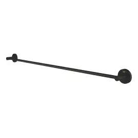 Тримач для рушників 800 мм Start QuickFix Grohe 411872430 Matt Black — бічний ракурс