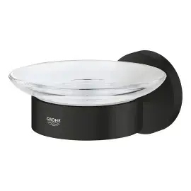 Мильниця Start QuickFix Grohe 411932430 Matt Black — вид спереду