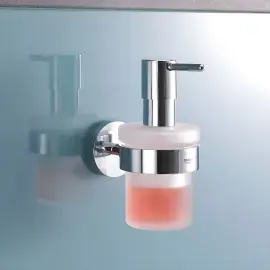Дозатор для рідкого мила Start QuickFix Grohe 41195000 Chrome — вид спереду