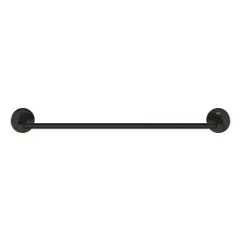 Тримач для рушників 450 мм Start QuickFix Grohe 411972430 Matt Black — вид спереду