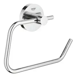 Держатель туалетной бумаги без крышки Start QuickFix Grohe 41200000 White Alpin — вид на белом фоне